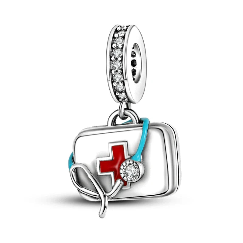Hot Sale 925 Sterling Silver Charms Beads for Women - Perfect Fit for Pandora Bracelets, Fashionable Jewelry Pendant
