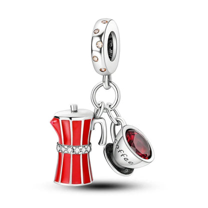 Hot Sale 925 Sterling Silver Charms Beads for Women - Perfect Fit for Pandora Bracelets, Fashionable Jewelry Pendant