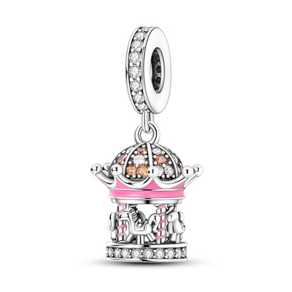 Hot Sale 925 Sterling Silver Charms Beads for Women - Perfect Fit for Pandora Bracelets, Fashionable Jewelry Pendant