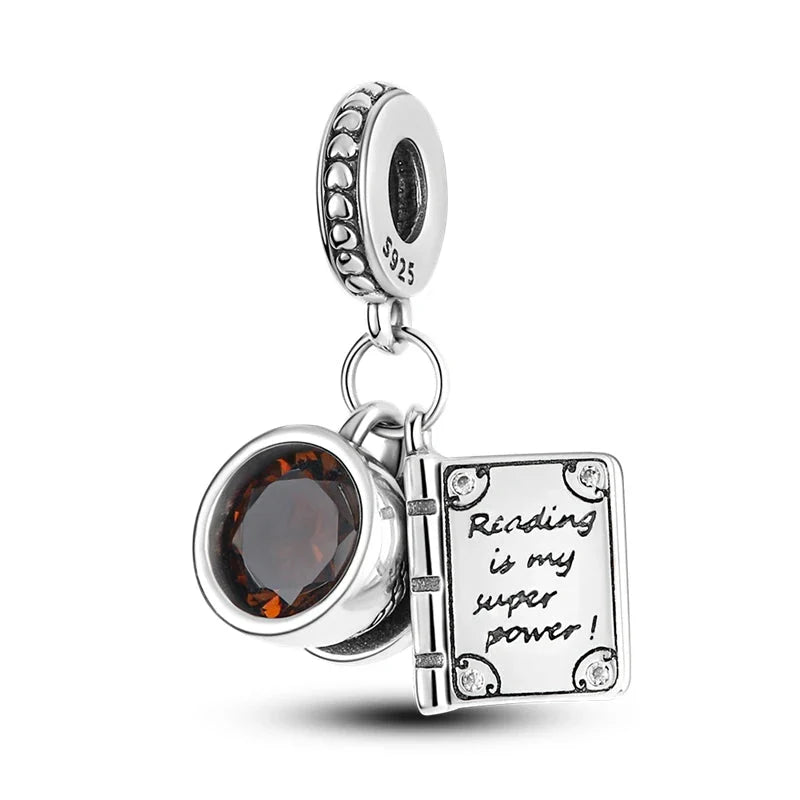 Hot Sale 925 Sterling Silver Charms Beads for Women - Perfect Fit for Pandora Bracelets, Fashionable Jewelry Pendant