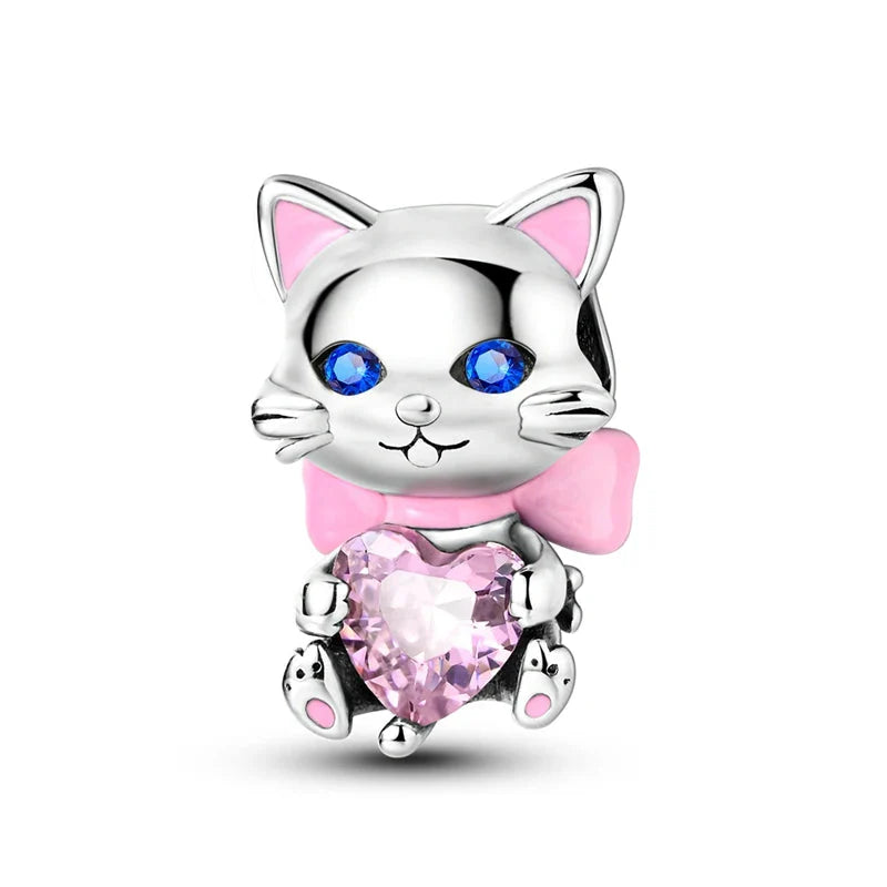 Hot Sale 925 Sterling Silver Charms Beads for Women - Perfect Fit for Pandora Bracelets, Fashionable Jewelry Pendant