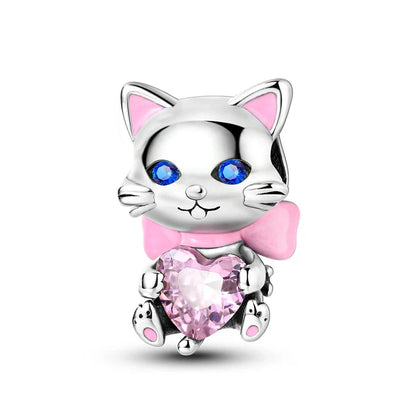 Hot Sale 925 Sterling Silver Charms Beads for Women - Perfect Fit for Pandora Bracelets, Fashionable Jewelry Pendant