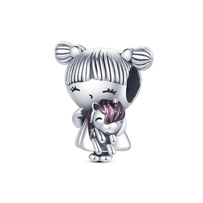 Hot Sale 925 Sterling Silver Charms Beads for Women - Perfect Fit for Pandora Bracelets, Fashionable Jewelry Pendant