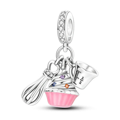 Hot Sale 925 Sterling Silver Charms Beads for Women - Perfect Fit for Pandora Bracelets, Fashionable Jewelry Pendant