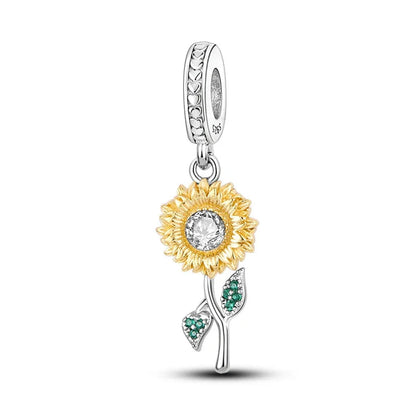 Hot Sale 925 Sterling Silver Charms Beads for Women - Perfect Fit for Pandora Bracelets, Fashionable Jewelry Pendant