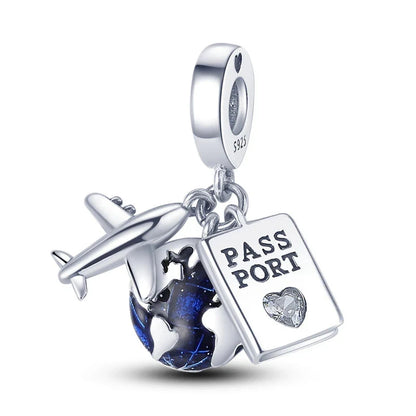 Hot Sale 925 Sterling Silver Charms Beads for Women - Perfect Fit for Pandora Bracelets, Fashionable Jewelry Pendant